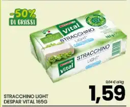 Eurospar STRACCHINO LIGHT DESPAR VITAL 165G offerta