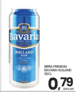 Eurospar BIRRA PREMIUM BAVARIA HOLLAND 50CL offerta