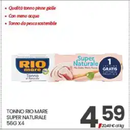 Eurospar Tonno Rio Mare Super Naturale offerta