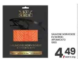 Eurospar SALMONE NORVEGESE KV NORDIC AFFUMICATO offerta