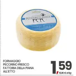 Eurospar FORMAGGIO PECORINO FRESCO offerta