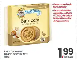 Eurospar BAIOCCHI MULINO BIANCO NOCCIOLATTE 168G offerta