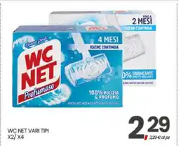Eurospar WC NET VARI TIPI offerta