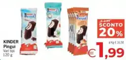 Despar Kinder Pinguì offerta