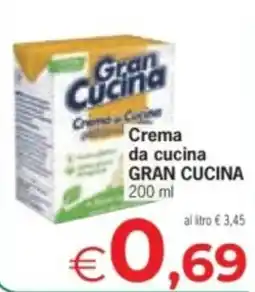 Despar Crema da cucina Gran Cucina offerta