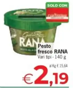 Despar Pesto fresco RANA offerta