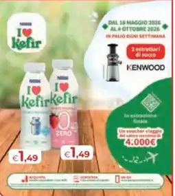 Despar I ❤️ kefir offerta