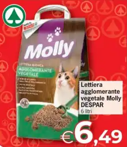 Despar Lettiera agglomerante vegetale Molly offerta