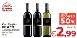 Despar Vino Bingias TREXENTA offerta