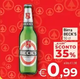 Despar Birra BECK'S offerta