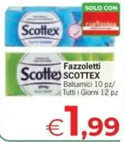 Despar Fazzoletti SCOTTEx offerta