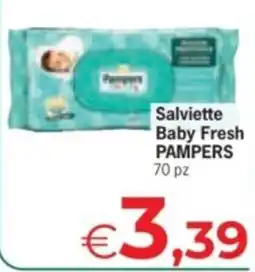 Despar Salviette Baby Fresh Pampers offerta