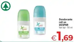 Despar Deodorante roll on DESPAR offerta