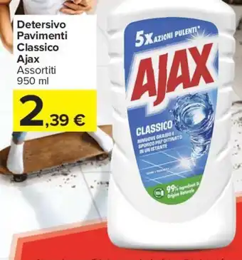 Detersivo Pavimenti Classico Ajax