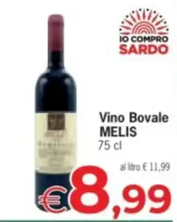 Despar Vino Bovale Melis offerta