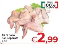 Despar Ali di pollo non separate offerta