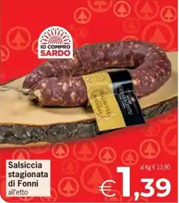 Despar Salsiccia stagionata di Fonni offerta