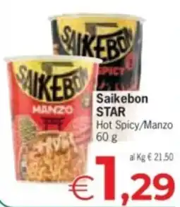 Despar Saikebon STAR Hot Spicy/Manzo offerta