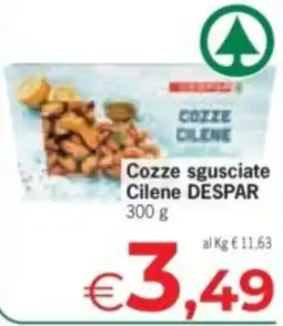 Despar Cozze sgusciate Cilene DESPAR offerta