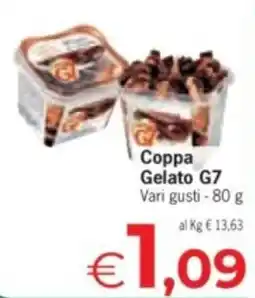 Despar Coppa Gelato G7 offerta