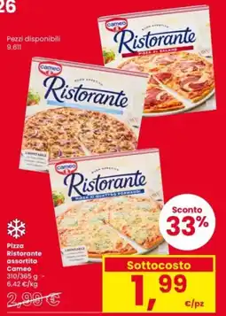 Interspar Pizza Ristorante assortita Cameo offerta