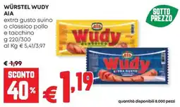 Panorama Würstel Wudy AIA offerta