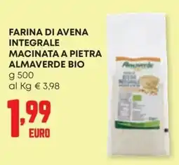 Panorama Farina di avena integrale macinata a pietra Almaverde bio offerta
