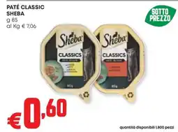 Panorama Paté classic Sheba offerta