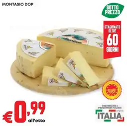 Panorama Montasio DOP offerta