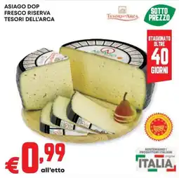 Panorama Asiago DOP Fresco Riserva Tesori dell'Arca offerta