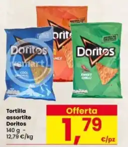 Interspar Tortilla assortite Doritos offerta