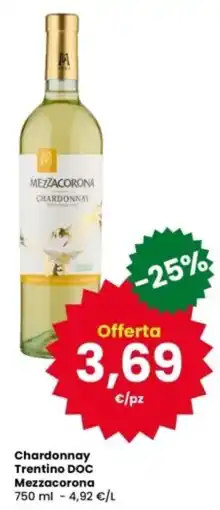 Interspar Chardonnay Mezzacorona offerta