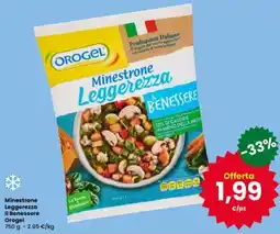 Interspar Minestrone Leggerezza Il Benessere Orogel offerta
