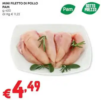 Mini filetto di pollo Pam