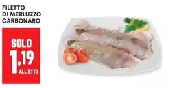 Panorama Filetto di merluzzo carbonaro offerta