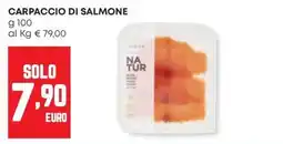 Panorama Carpaccio di salmone offerta