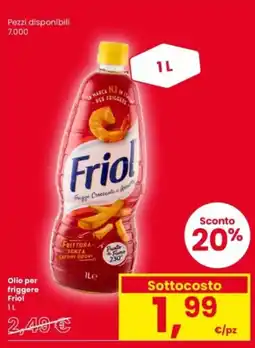Interspar Olio per friggere Friiol offerta