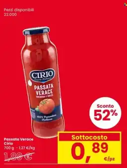 Interspar Passata verace Cirio offerta
