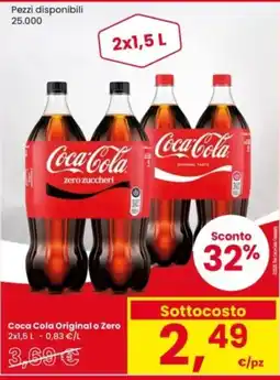 Interspar Coca Cola Original o Zero offerta