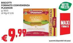 Panorama Biscotti Plasmon offerta