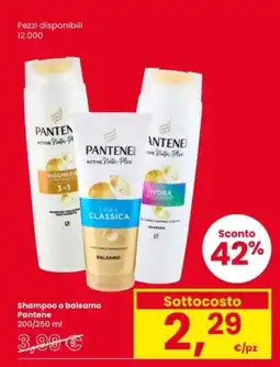 Interspar Shampoo o balsamo Pantene offerta