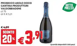 Panorama Prosecco Asolo DOCG Cantina Produttori Valdobbiadene offerta