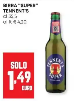 Panorama Birra Super Tennent's offerta