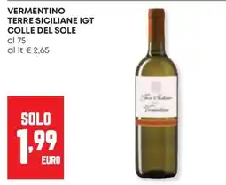 Panorama Vermentino Terre Siciliane IGT Colle del Sole offerta