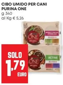Panorama Cibo umido per cani Purina One offerta