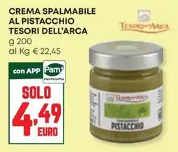 Panorama Crema spalmabile al pistacchio Tesori dell'Arca offerta