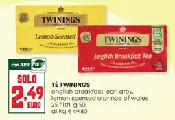 Panorama Tè Twinings offerta