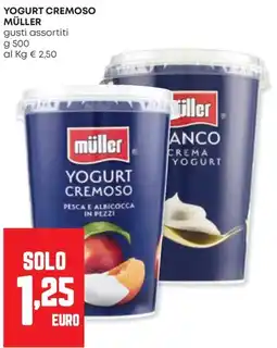 Panorama Yogurt cremoso Müller offerta