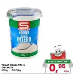 Interspar Yogurt Bianco Intero S-BUDGET offerta