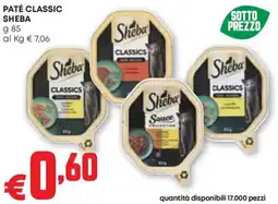 Pam Paté classic Sheba offerta